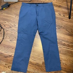 Bonobos Pants Mens  Slim Blue Super Stretch 3XDry